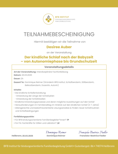Der kindliche Schlaf nach der Babyzeit- von Autonomiephase bis Grundschulzeit